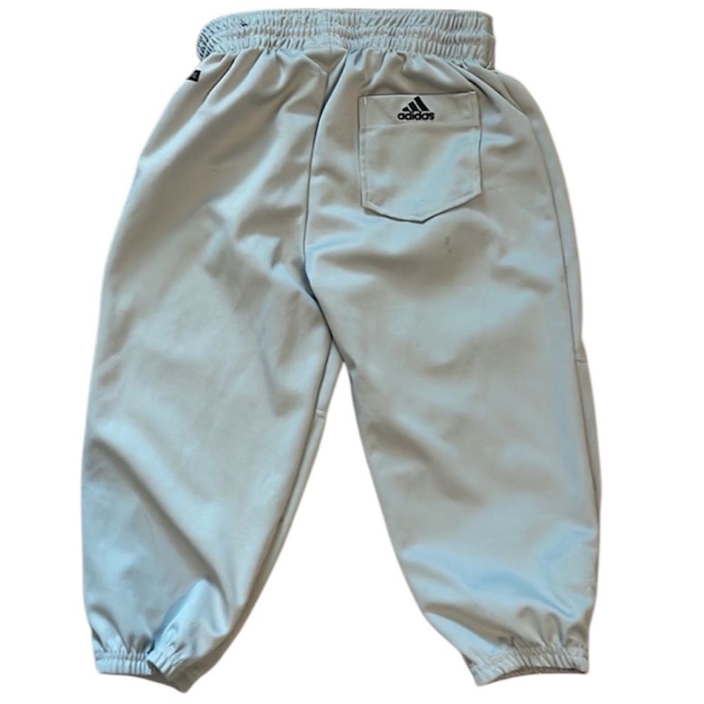 Adidas climalite baseball pants gray elastic waist softball boys size small S